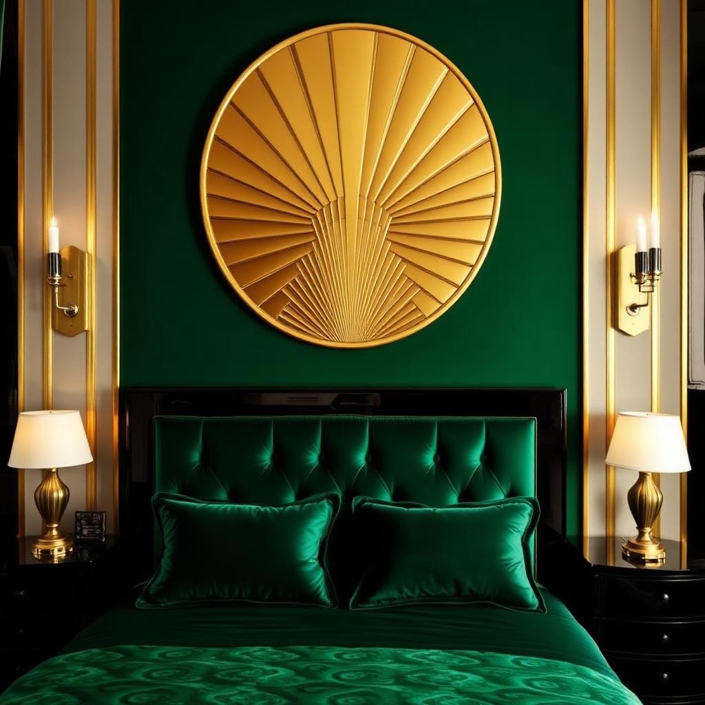 Art Deco aesthetic room