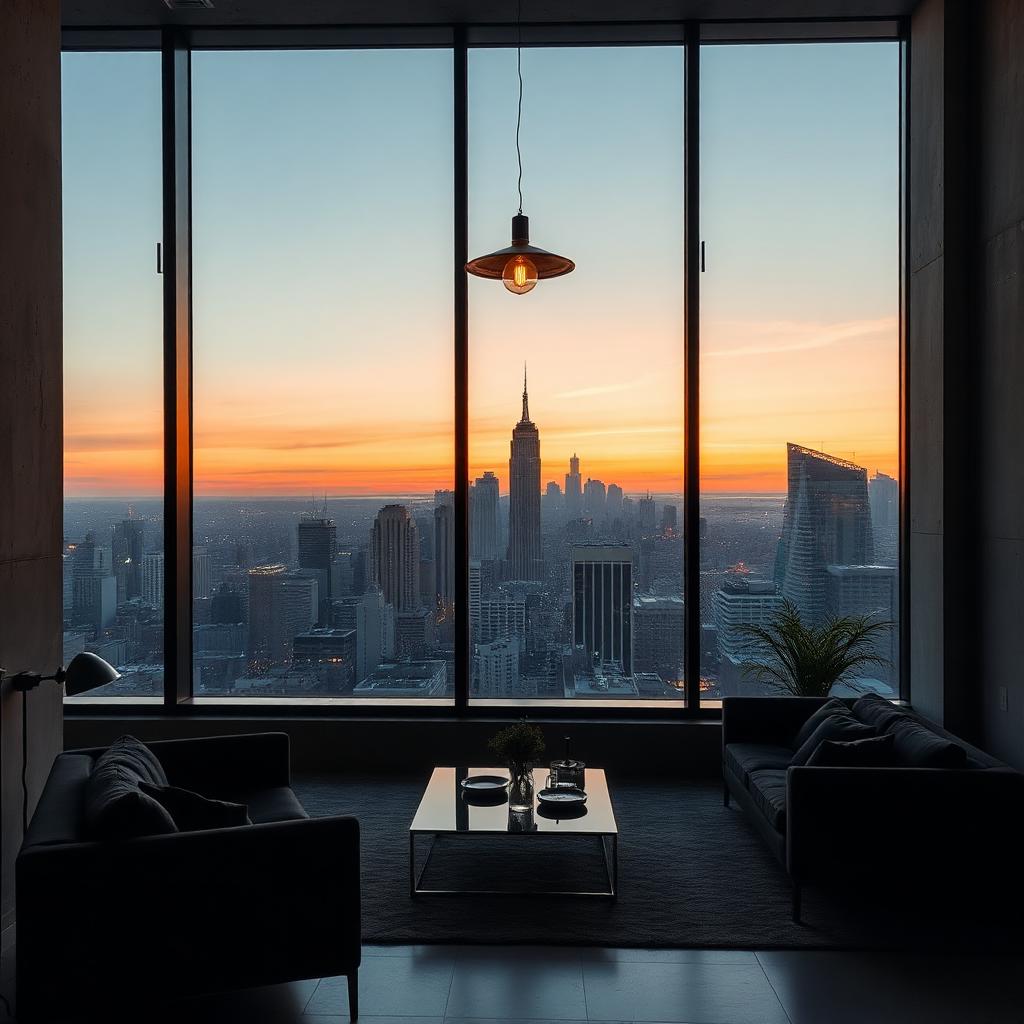 City aesthetic room
