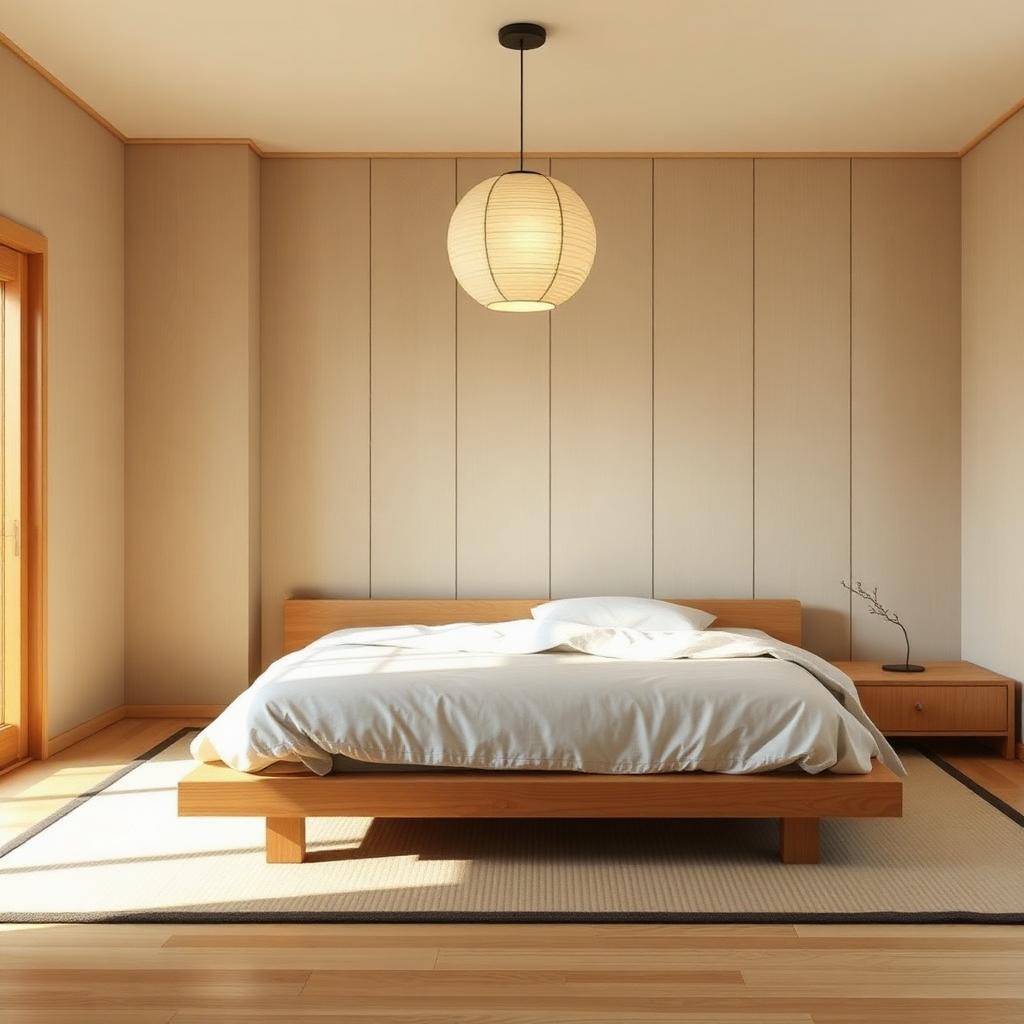 Japandi aesthetic room